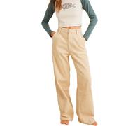 Billabong - Pantaloni cargo - Tones Collet Carpenter Pant Oat per Donne in Cotone - Taglia 29 US - Beige
