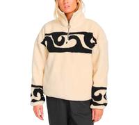 Billabong - Pile casual da donna - Dont You Half Zip Pullover Fleece W White Cap per Donne - Taglia S - Beige
