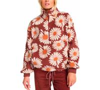 Billabong - Pile sherpa stampato - Time Off W Espresso per Donne - Taglia M - Bordeaux