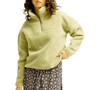 Billabong - Polaire à col montant demi-zippée - Sun Fun Smoke Green per Donne - Taglia M - Verde