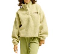 Billabong - Polaire oversize en sherpa - Run The Road Smoke Green per Donne - Taglia S - Verde