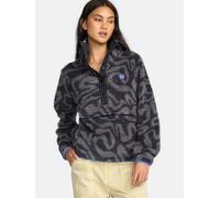 BILLABONG Pullover sportivo 'SWITCHBACK' grigio / nero Donna BILLABONG S