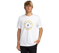 Billabong - Rotor Screen Tee per Uomo - White - M
