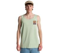 BILLABONG Maglietta 'Stamp' verde chiaro / malva / arancione chiaro / nero Uomo BILLABONG XL