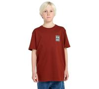 BILLABONG T-Shirt Bambino Stamp SS, Mattone, 10 Anni