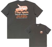 Billabong - T-shirt in Cotone - Surf Culture SS Tee Raven per Uomo - Taglia L - Grigio