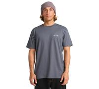 T-shirt Billabong Arch Wave manica corta blu grigiastro - L