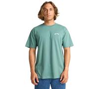 BILLABONG Top a Maglia Manica Corta Arch Crew SS Uomo Blu XL