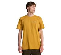 Billabong Top a Maglia Manica Corta Arch Crew SS Uomo Giallo