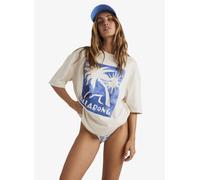 BILLABONG Maglietta 'TRUE TIDES' beige / blu, Taglia S