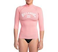 Billabong Lycra a Manica Corta, Rosa, S