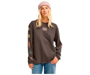 Billabong - Women's Adiv Stamp L/S Tee - Maglia a manica lunga M marrone