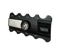 Billard Queue Spitzen Former - 5-In-1 Edelstahl Werkzeug | Multifunktionaler Queue Spitzenformer Zum Formen Polieren & Reparieren, Professionelles Billard Zubehör Geschenk Für Herren, Schwarz