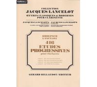 BILLAUDOT KROEPSCH FRITZ - 416 ETUDES PROGRESSIVES CAHIER 4 - CLARINETTE Méthode et pédagogie Bois Clarinette