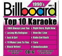 Billboard Top 10 Karaoke - 90's Vol. 1 by Party Tyme Karaoke (2005-05-03)
