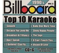 Billboard Top 10 Karaoke - Vol. 3-90's-Billboard Top 10 Karaoke