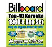 Billboard Top 40 Karaoke - Billboard 1960'S Top 40 Karaoke Box Set (4 CD)