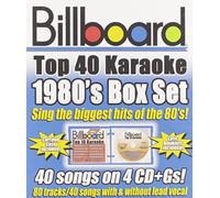 Billboard Top 40 Karaoke - Billboard 1980'S Top 40 Karaoke Box Set (4 CD)