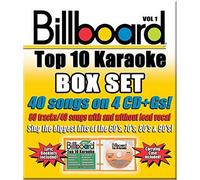 Billboard Top 40 Karaoke - Vol. 1-Billboard Top 40 Karaoke Box Set (4 CD)