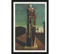 Biller Antik Il grande metafisico Giorgio De Chirico Surrealismo Faks_Pubblicità 1441