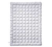 Billerbeck 510667 0002 Coperta Estiva Super Leggera in Lino 155x220 cm, Colore: Bianco