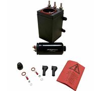 Billet Alluminio Esterna Carburante Pompa Surge Serbatoio Per AEM Bosch 044