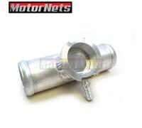 Billet Alluminio Radiatore Acqua Inline Filler Collo 1-3/4 " x 6 " Overflow Tubo