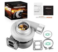 Billet Universal GT45 Turbo T4 TWIN-SCROLL Wet Float A/R .66 A/R 1.05 4.0L-6.0L