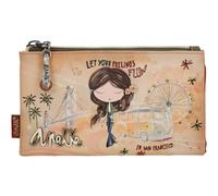 Billetero RFID flexible Peace & Love Camel