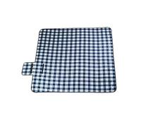 Billg Coperta Da Picnic, 130 X 150 Cm Coperta Da Spiaggia, Coperta Pic Nic À L'anglaise, Portatile Tappeto Da Spiaggia, Tappeto Gioco Per Esterno, Impermeabile, Con Manici. (Houndstooth)
