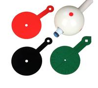 Billiard Aiming Trainer, Pool Table Practice Mat, 3 pezzi Formazione Supplies with Precision Markings, Fabric Cue Guide with Non-Slip Base, Sports Equipment Easy Setup, Daily Supplies for Men Athletes