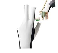 Billiard Glove Left Hand - 3-Finger Pool Cue Glove for Smooth Strokes | Cue Accessories for Men and Women, Beginners to Professionals, Home Game Room, Club Matches, Tournaments, Practice Session