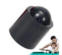 Billiard Rod Tail Protective Sleeve, Pool Cue Bottom Rubber Cover Plug, 1,18 x 1,14 pollici, Shockproof Table Game Rod End Bumper Protection Pad for Professionals and Beginners