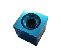 Billiards Pro's Choice - Piscina All In One in lega di alluminio per stecca da biliardo Shaper, Scuffer e aeratore (blu)