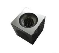 Billiards Pro's Choice - Piscina tutto in uno in lega di alluminio per limare le punte della stecca e aeratore, colore: grigio