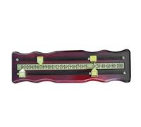 Billiards Score Board - Keeper Score di pool, tabellone da gioco Cue | Contatore in legno montato a parete per sala da bar o tavolo da gioco, tracker del punteggio manuale riutilizzabile per giocatori