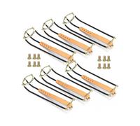 Billiards Table Pocket Rail 6Pcs Billiard Table Ball Falling Rail Pocket Snooker Pool American Style Bronze Brass