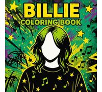 Billie Coloring Book: Easy and Fun Pop Star Inspired Coloring Pages for Adults and Teens