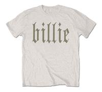 Billie Eilish Billie 5 (Back Print) Natural M Maglietta