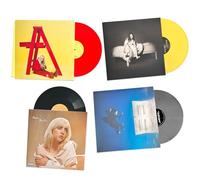 Billie Eilish - Collezione completa di discografia a colori di Billie Eilish: Don't Smile At Me Red When We All Fall Adsleep: Dove andiamo? Yellow Happier Than Ever / Hit Me Hard and Soft Grey