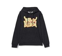 Billie Eilish - Felpa # Xxl Unisex Grey # Airbrush Flames Blohsh