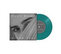 BILLIE EILISH | Ocean Eyes | Vinile inciso turchese traslucido 7" singolo 45 ...