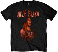 Billie Eilish Spooky Logo Black M Maglietta