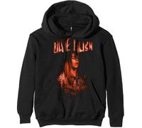 Billie Eilish Spooky Logo ufficiale Felpa con Cappuccio