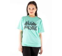 Billie Eilish T Shirt Neon Logo Billie Official Blue, Blu, L Unisex-Adulto