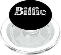 Billie Nome Personalizzato Fiore Personalizzato Botanico Donne Kid PopSockets PopGrip per MagSafe