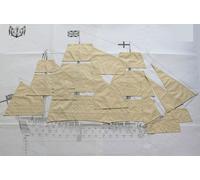 Billing Boats HMS Victory 1:75 - set di 18 vele per modello cucito su macchin...