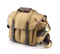Billingham 207 - Borsa per macchina fotografica, in FibreNyte, con rifiniture in pelle, colore: Khaki/Cioccolato