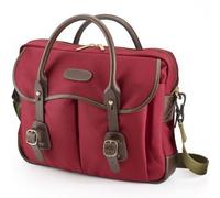 Billingham Cartella Thomas / borsa per computer portatile Borgogna/Cioccolato