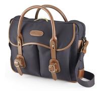 Billingham Cartella Thomas / borsa per computer portatile Nero Fibrenyte/Abbronzatura